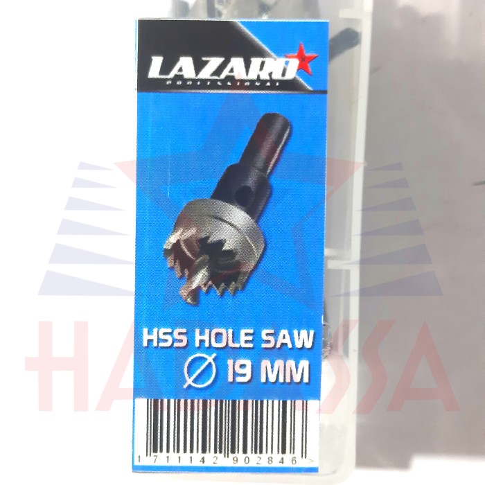 Hole Saw 19 mm HSS Lazaro 5