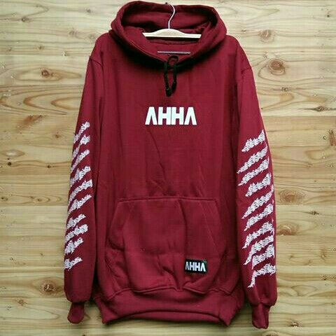 Hoodie AHHA maroon JDK019