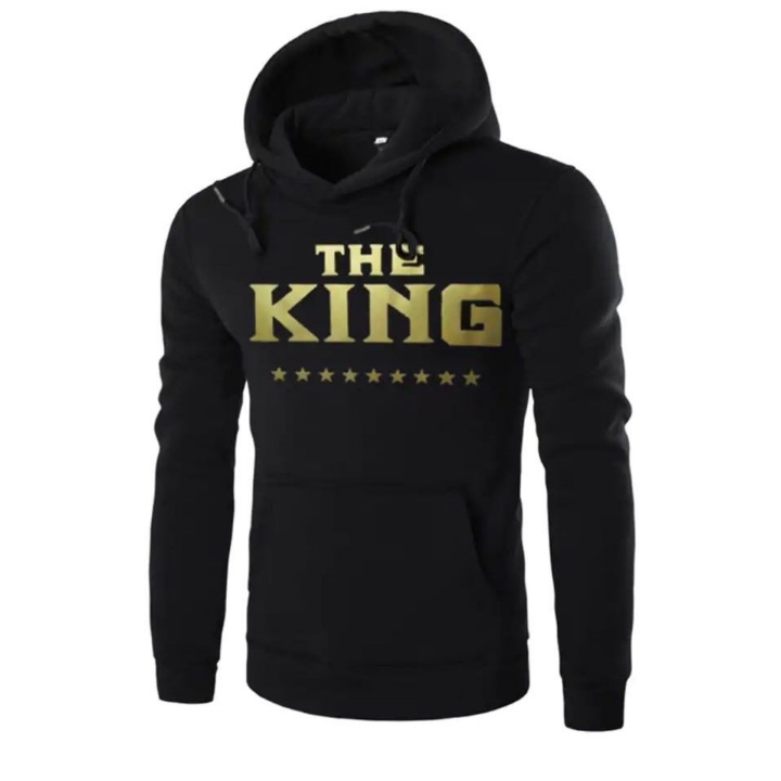 Hoodie King Hitam