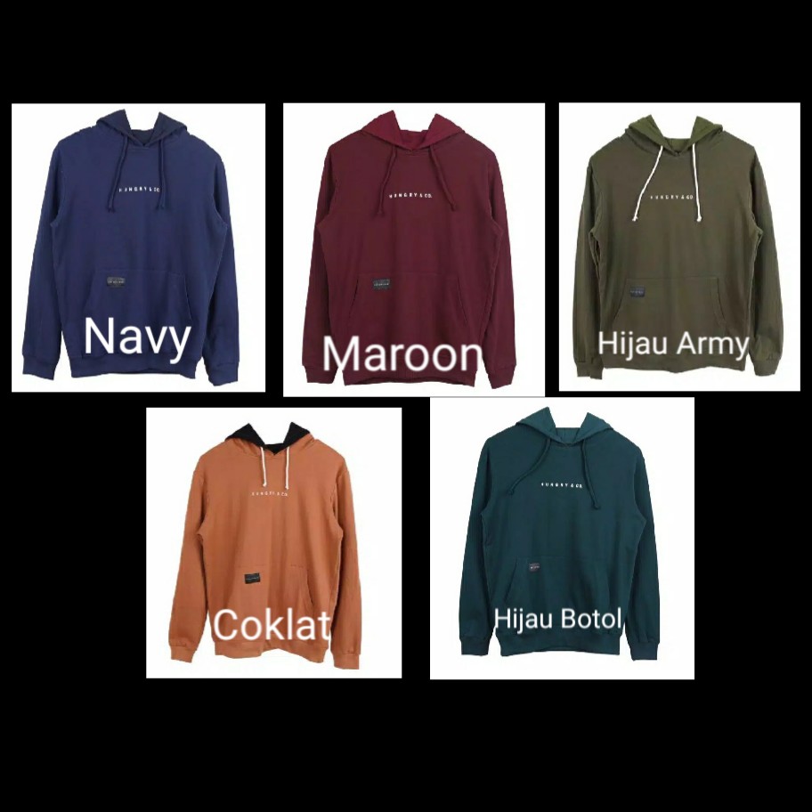 Hoodie cotton  jamper  jaket cotton  hoodie pria  HM04 4