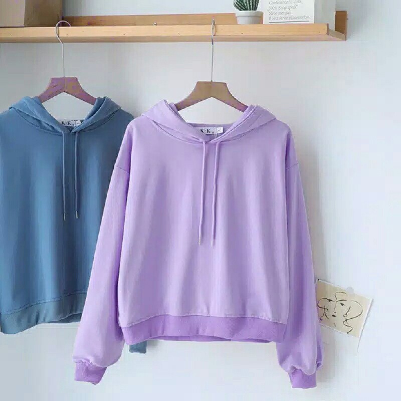 Hoodie crop oversize - Hoodie - Hoodie oversize - hoodie wanita - atas 2