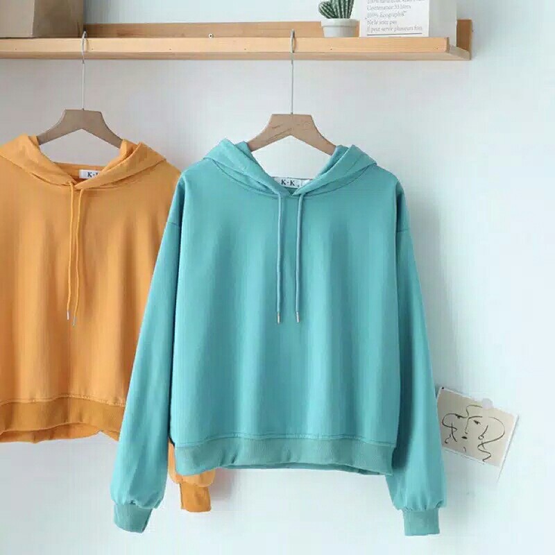 Hoodie crop oversize - Hoodie - Hoodie oversize - hoodie wanita - atas 3