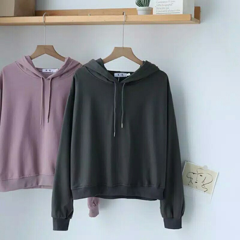 Hoodie crop oversize - Hoodie - Hoodie oversize - hoodie wanita - atas 4