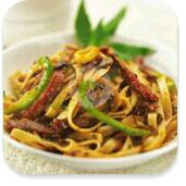 Hot And Spicy Beef Spaghetti Fettuccine