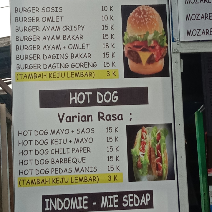 Hot Dog Keju Mayo