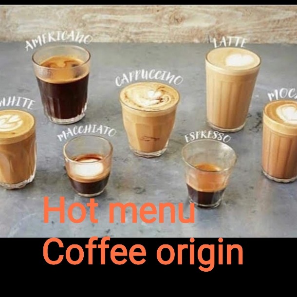 Hot Menu Coffee Origin