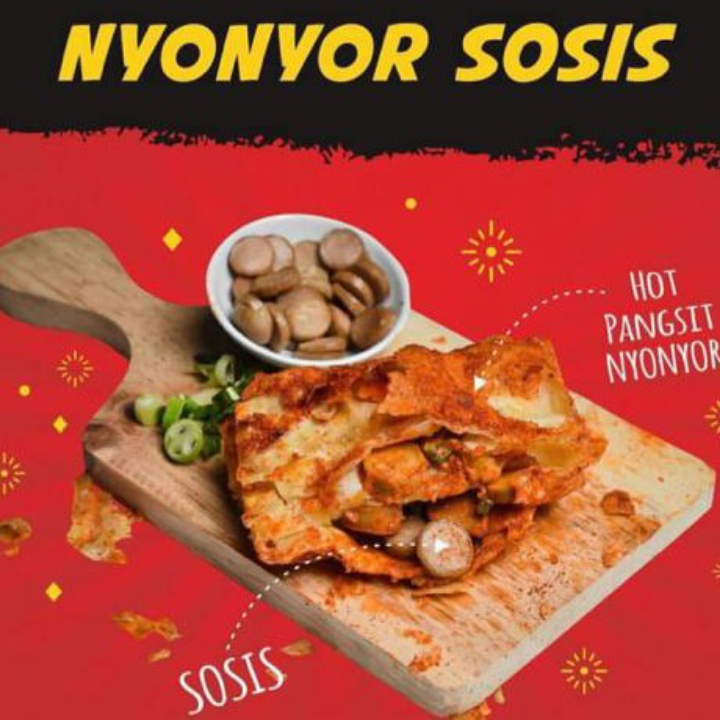 Hot Pangsit Nyonyor Sosis