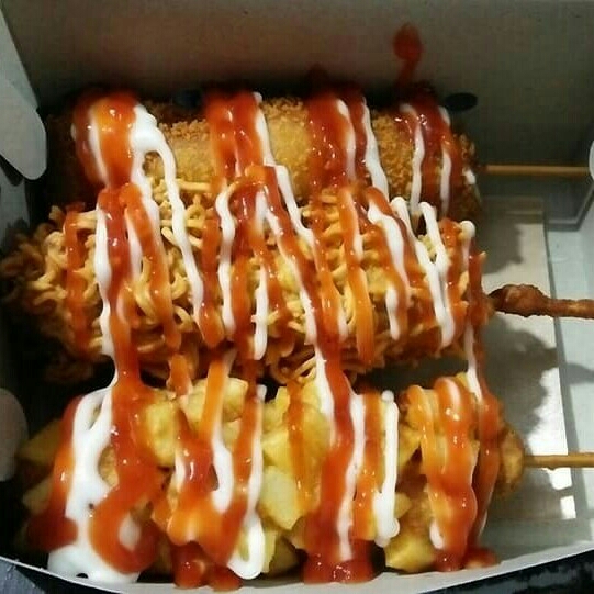 Extra Mozza Corndog  Hotang  Hotmie