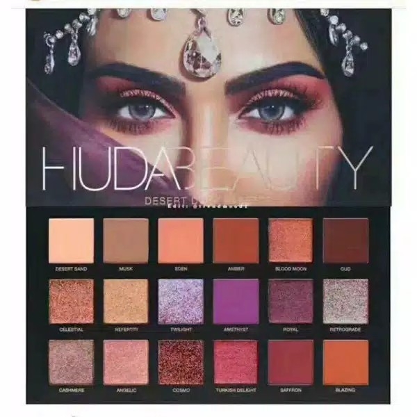 Huda beauty eyeshadow desert dusk