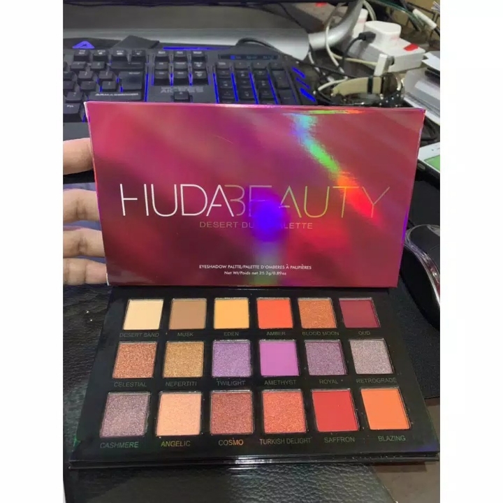 Huda beauty eyeshadow desert dusk 2