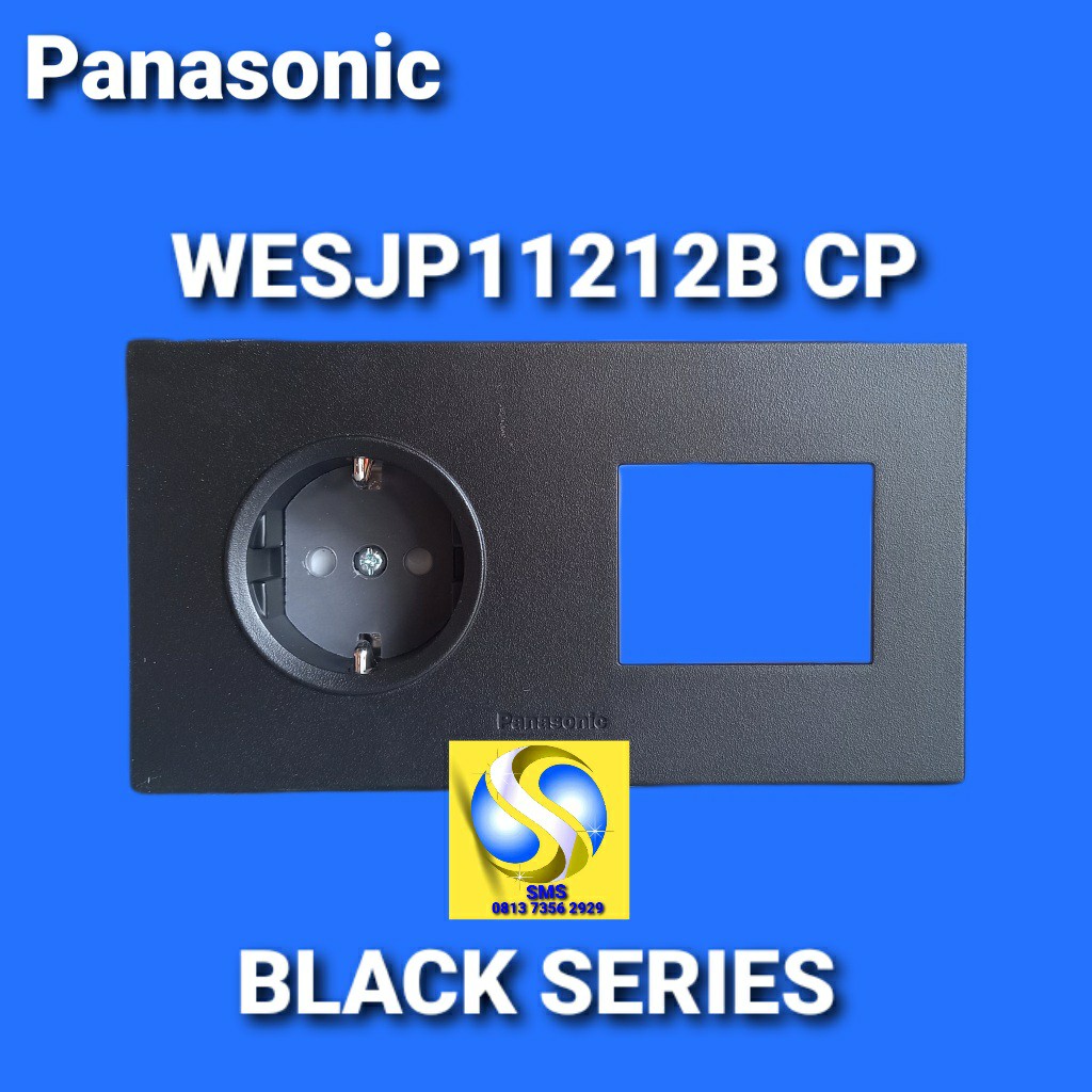 IB STOP KONTAK ARDE PANASONIC BLACK