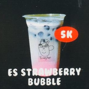 ICE STRAWBERRY BUBBLE