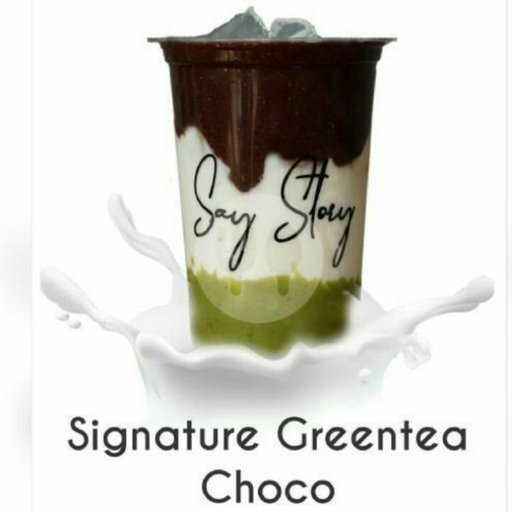 ICED GREENTEA CHOCO