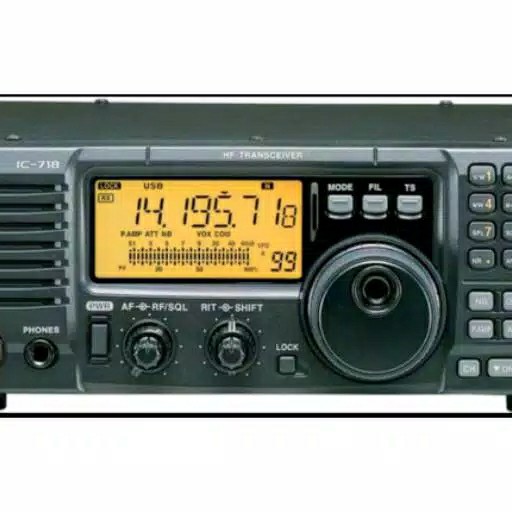 ICOM IC-718 SSB HF RADIO ICOM IC 718 GARANSI ICOM IC 718 HF ICOM 2