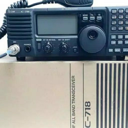 ICOM IC-718 SSB HF RADIO ICOM IC 718 GARANSI ICOM IC 718 HF ICOM 4