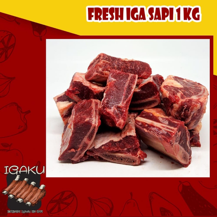 IGA Sapi Fresh Cut 1kg