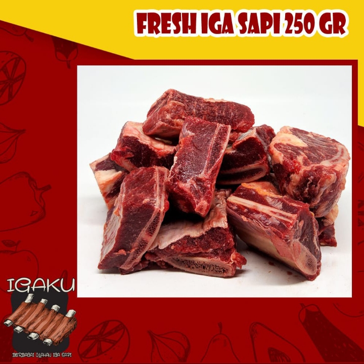 IGA Sapi Fresh Cut 250gr