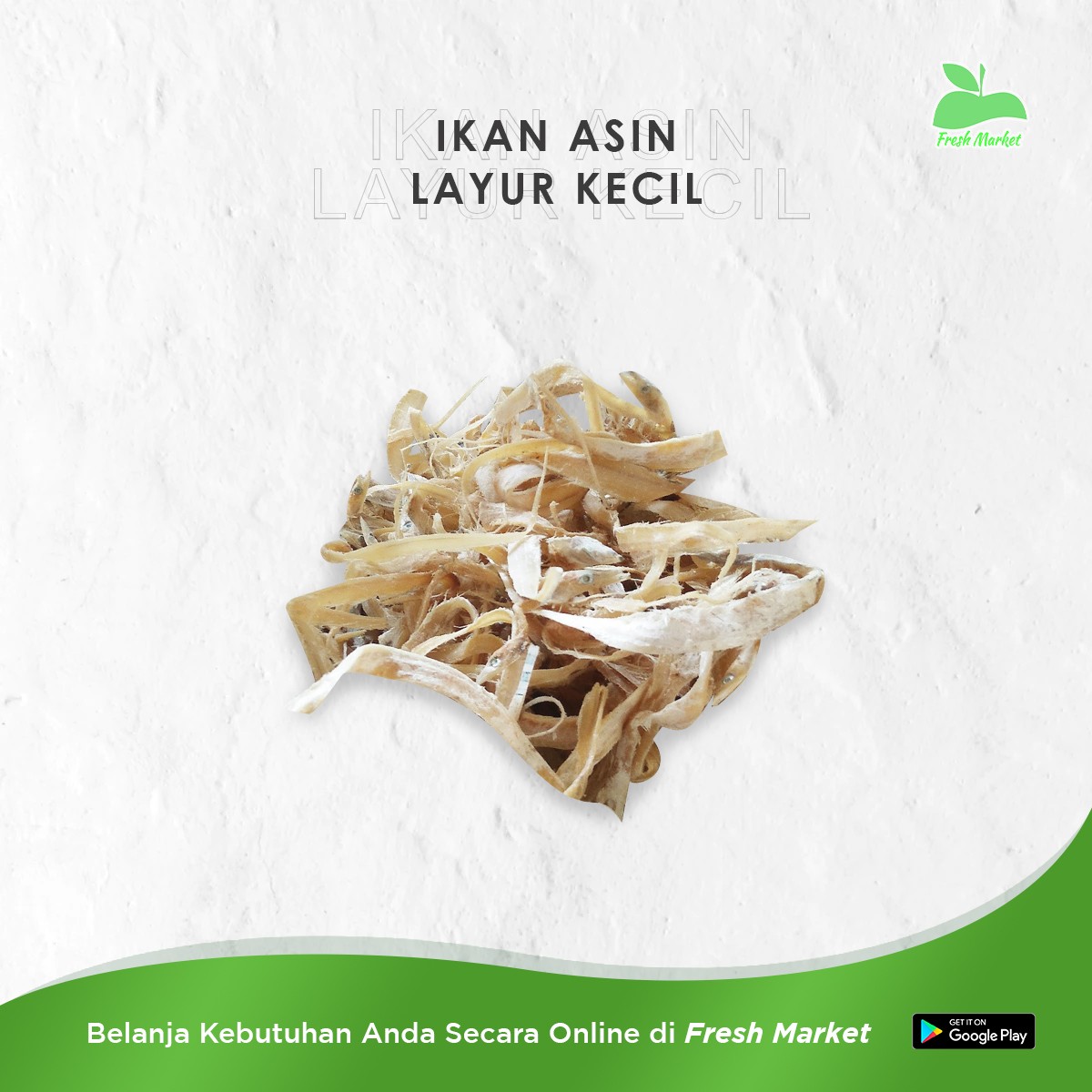 IKAN ASIN LAYUR KECIL 250 GRAM