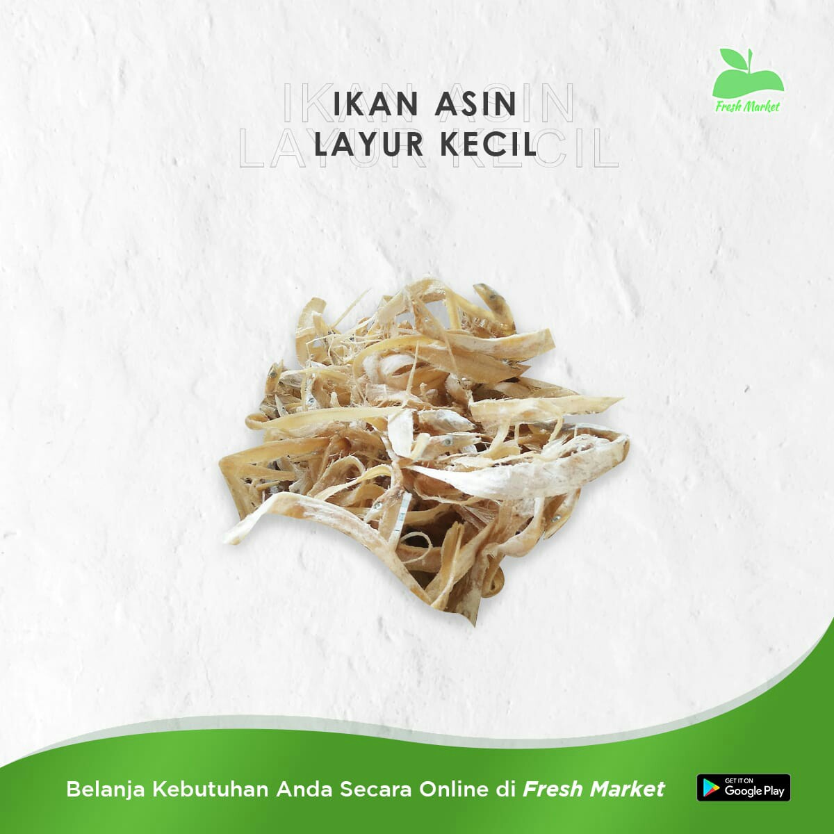 IKAN ASIN LAYUR KECIL 250 GRAM