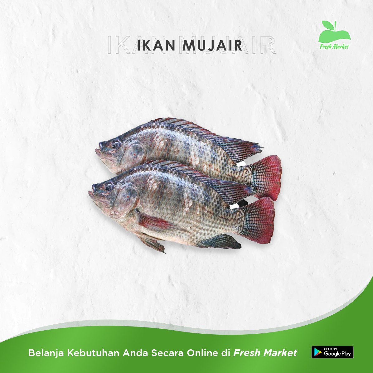 IKAN MUJAIR 500 GRAM