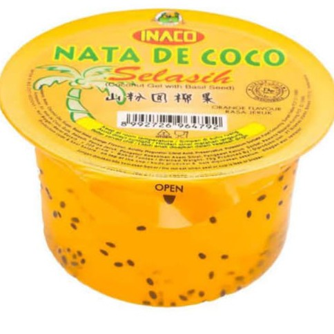 INACO NATA DE COCO SELASIH ORANGE CUP 200 GR