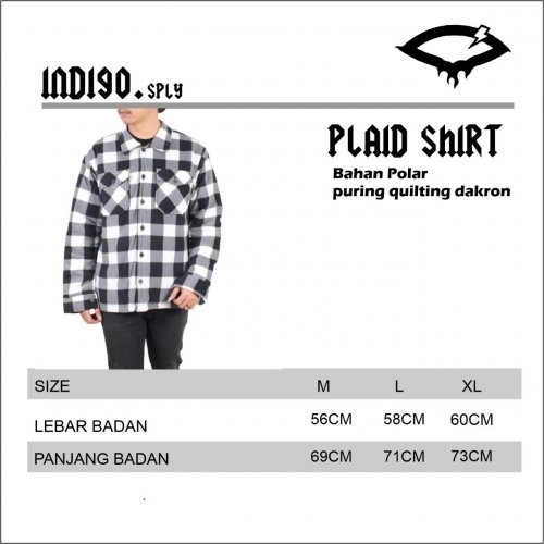 INDG Plaid Shirt Kemeja 01 4