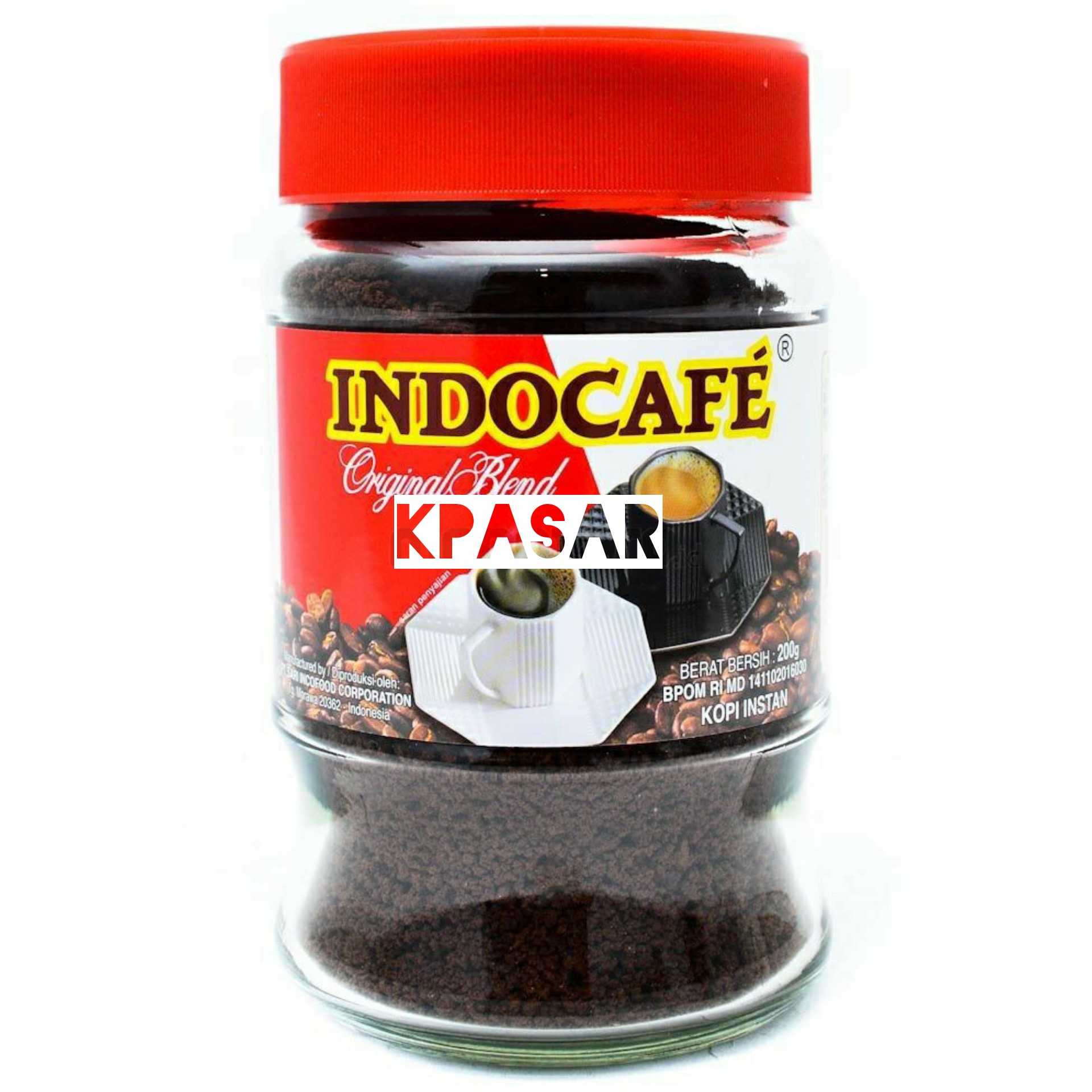 INDOCAFE ORIGINAL BLAND 200 GRAM