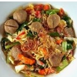 INDOMIE GORENG KUAH BAKSO