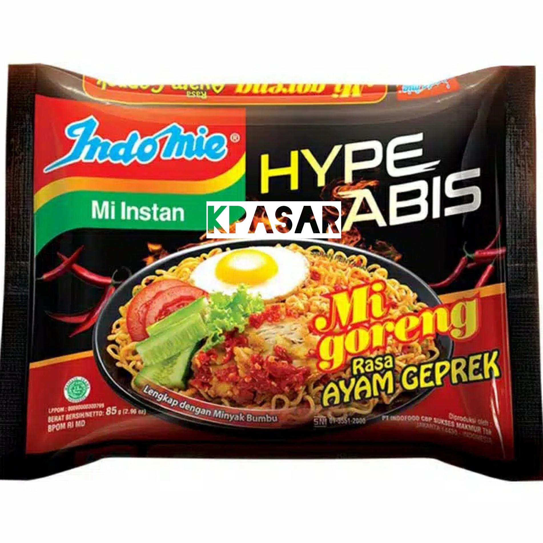 INDOMIE GORENG RASA AYAM GEPREK