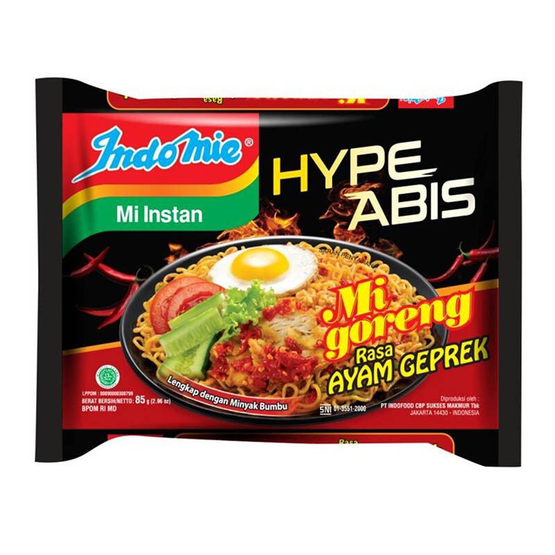 INDOMIE GORENG RASA AYAM GEPREK 85G