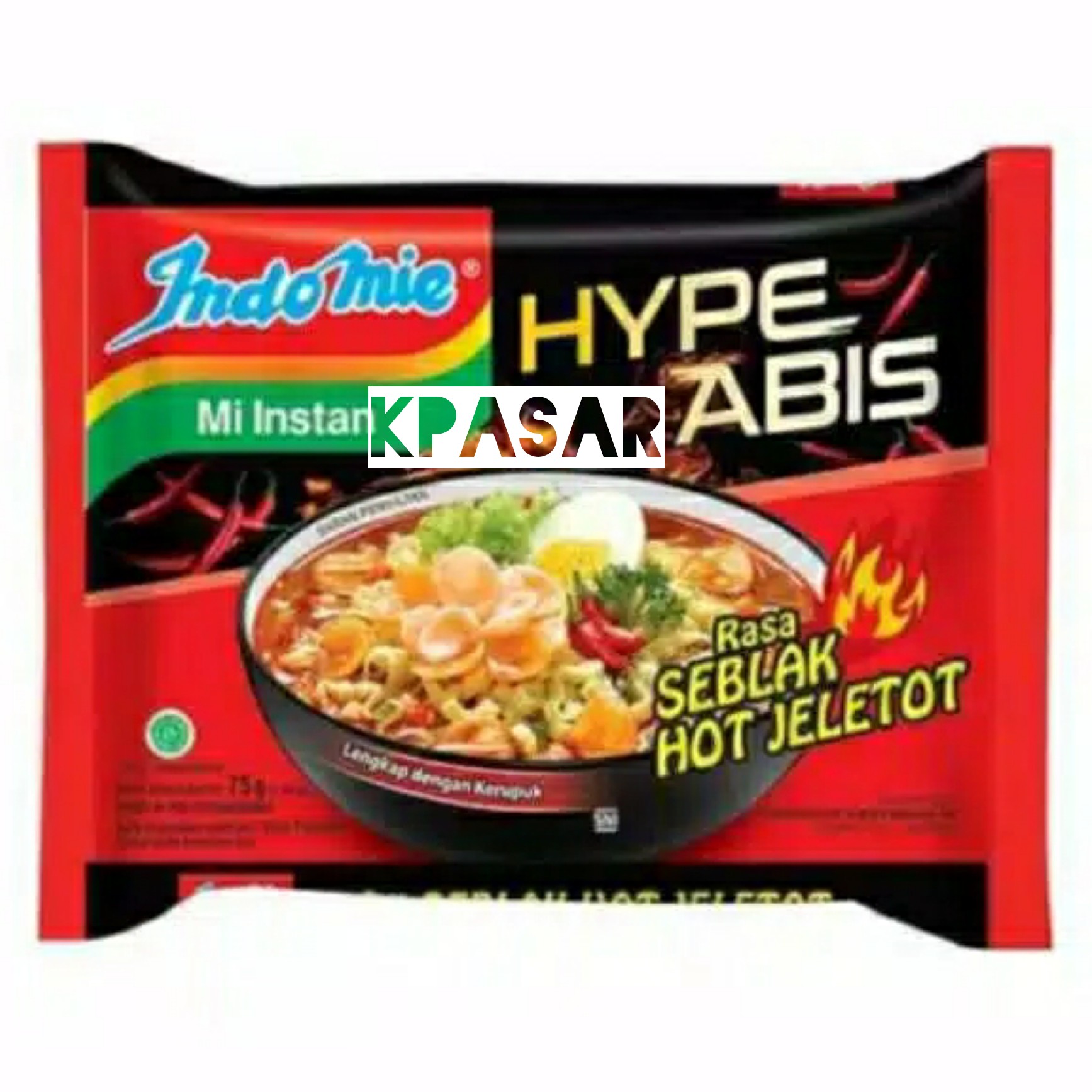 INDOMIE SEBLAK HOT JELETOT