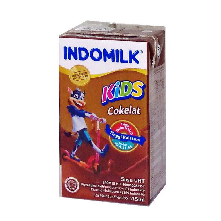 INDOMILK KIDS SUSU COKLAT TETRAPACK 115ML