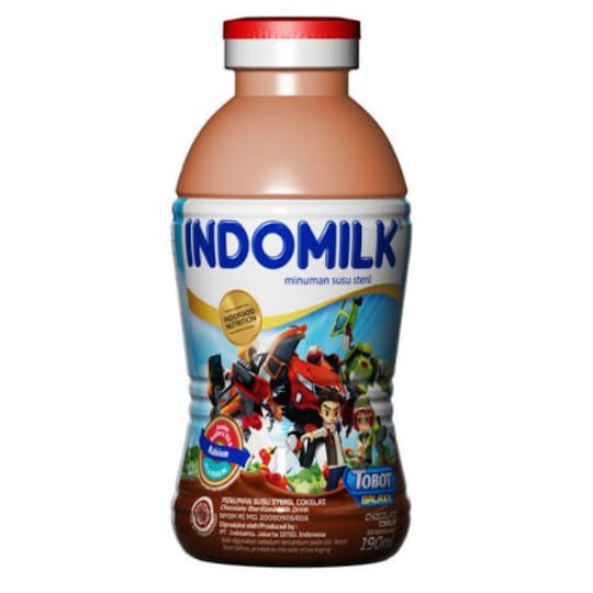 INDOMILK SUSU COKLAT BOTOL 190ML