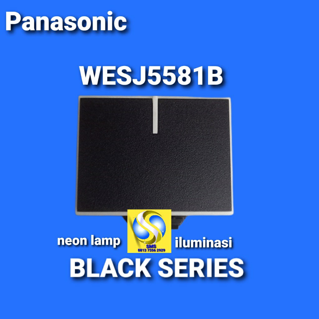 ISI SAKLAR WESJ5581B PANASONIC BLACK