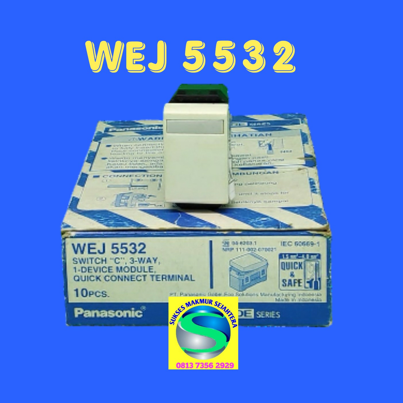 ISI Saklar WEJ5532 PANASONIC