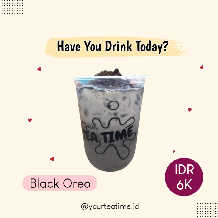 Ice Black Oreo