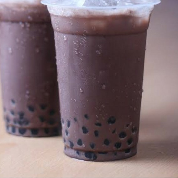 Ice Bubble Drink Rasa Choco Caramel 