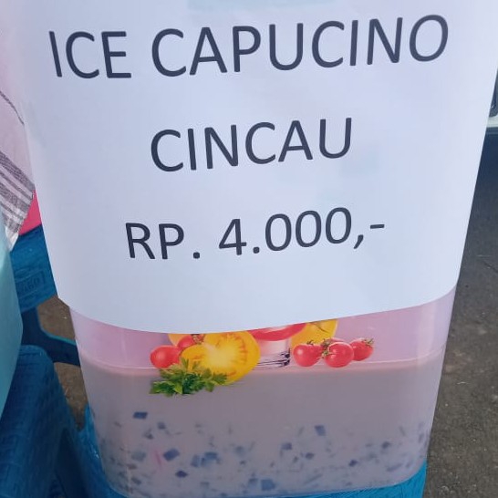 Ice Capucino Cincau