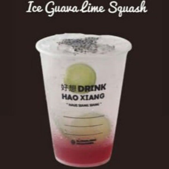 Ice Guava Lime Squash