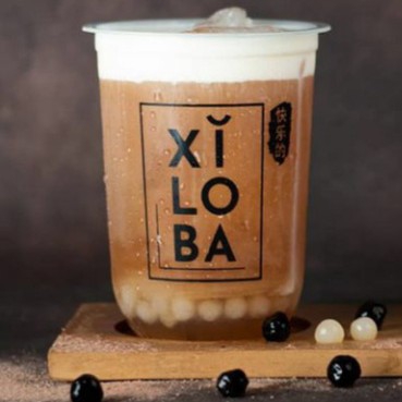 Ice Lychee Boba 