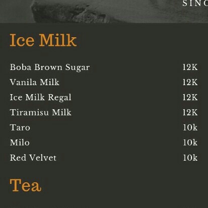 Ice Milk Milo