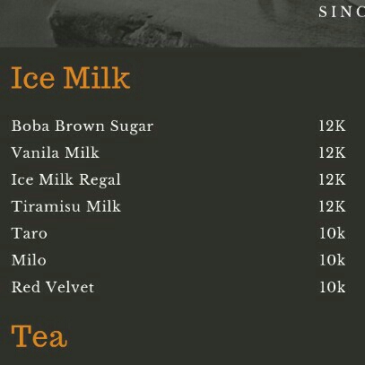 Ice Milk Taro