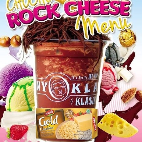 Ice Nyoklat Rockcheese Keju