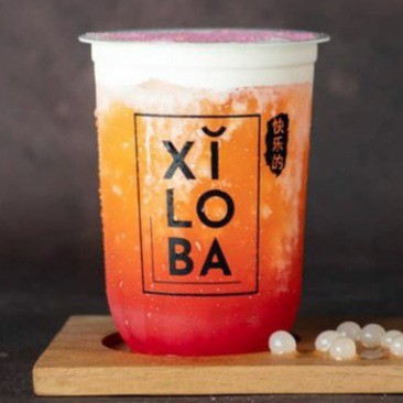 Ice Orange Lazzy Boba 