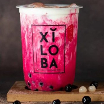 Ice Red Velvet Boba 