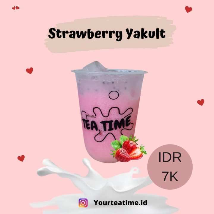 Ice Strawberry Yakult