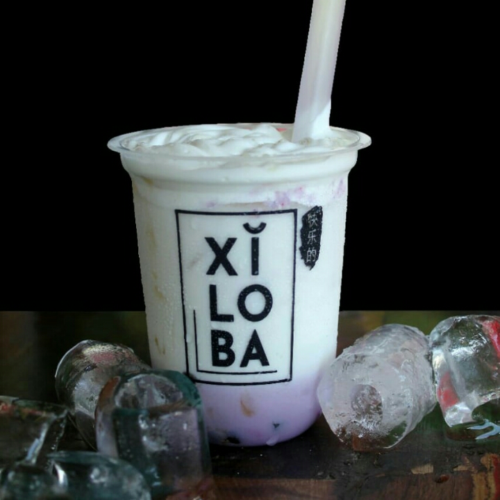 Ice Taro Boba