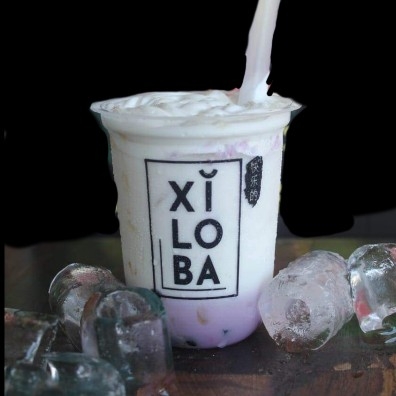 Ice Taro Boba