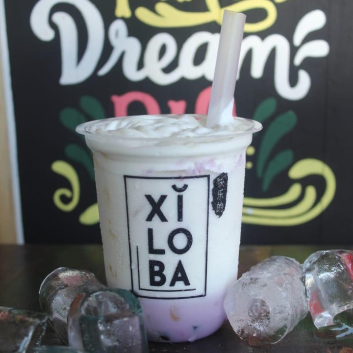 Ice Taro Boba