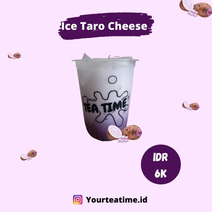 Ice Taro Cheese